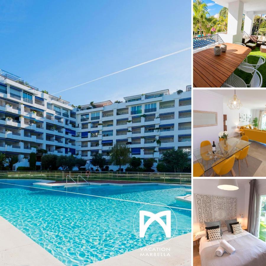Vacation Marbella I Contemporary Central Apartment, Swimming-Pool, 24-7 Security, A Minute From The Marina, The Sea And Luxury Shopping Eksteriør billede